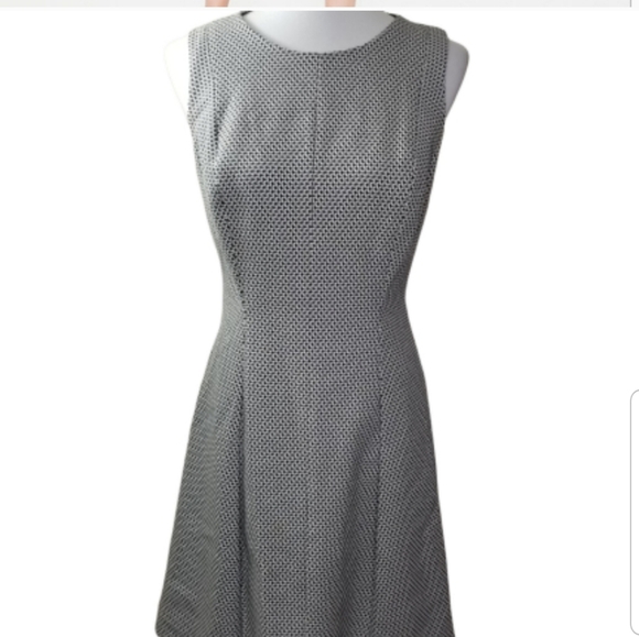 BODEN Black & White Canonbury Shift Dress - Picture 3 of 8